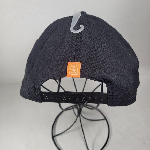 Ping Putter Black Unstructured Flexfit Tech One Ten Snapback Adjustable Golf Hat - Picture 4 of 8